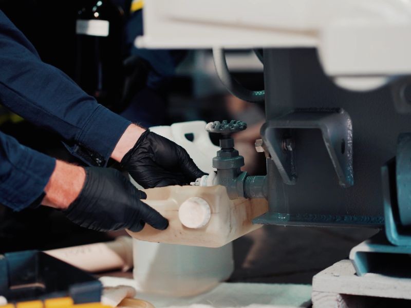 Amostragem de Óleo de Transformador